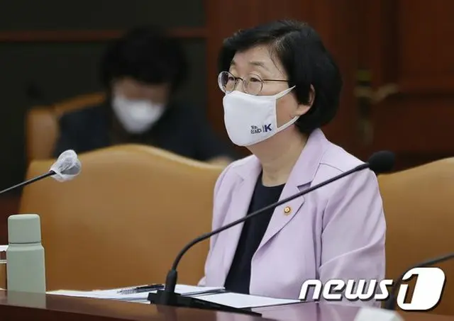 韓国女性家族部長官「前ソウル市長のセクハラ疑惑、被害者の安全な勤務環境作りに取り組む」（提供:news1）