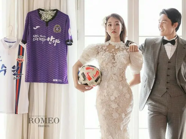 パク・ヨハン＆パク・ボミ、結婚へ ”サッカー選手＆女性お笑い芸人夫婦”の誕生（画像:OSEN）