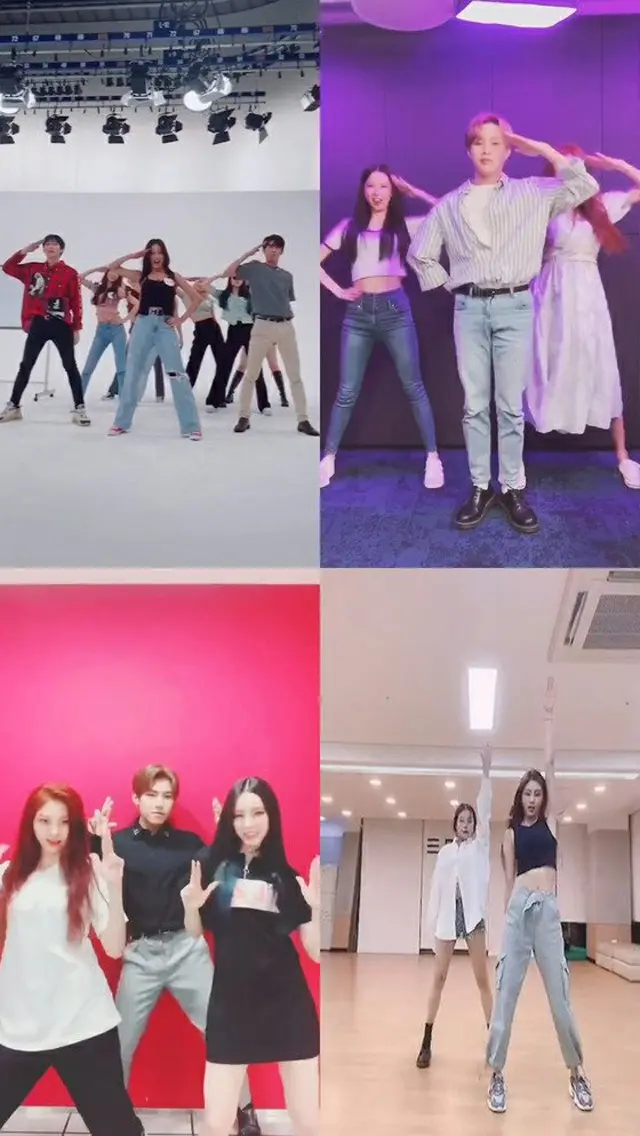 ハ・ソンウン(HOTSHOT)やグァンヒ（ZE:A）ら、「CLC」の新曲「HELICOPTER」のダンスチャレンジに挑戦で新たな話題に（画像提供:wowkorea）