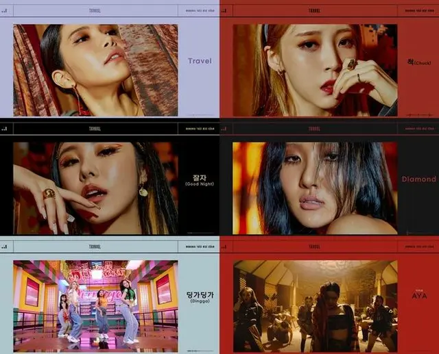 「MAMAMOO」、新曲「AYA」でアラビア風音楽に初挑戦…アルバム「TRAVEL」ハイライトメドレーを公開（画像提供:wowkorea）