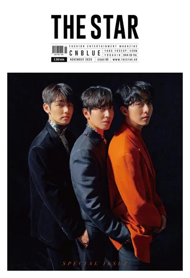 “3年8か月ぶりにカムバック”「CNBLUE」、「みんなのプレイリストに僕たちの音楽を残したい」…カバーグラビア飾る（画像提供:wowkorea）