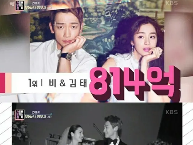 Rain(ピ)＆キム・テヒ夫婦、814億ウォンで韓国芸能人で不動産資産1位に…クォン・サンウやチョン・ジヒョンを制す（画像提供:wowkorea）