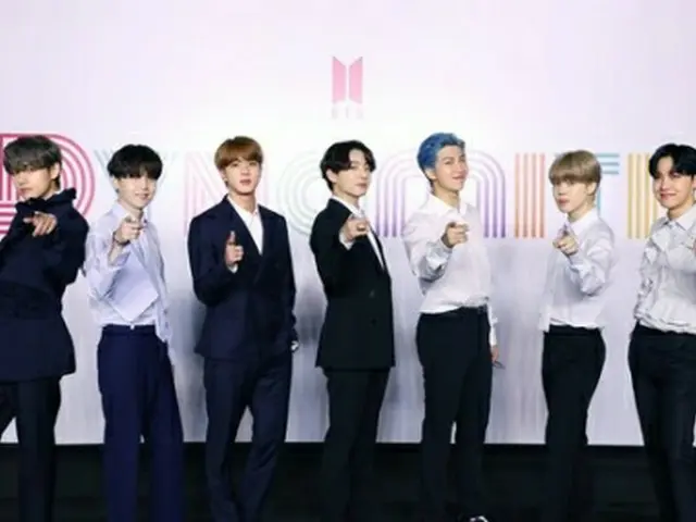 BTS（ビッグヒットエンターテインメント提供）＝（聯合ニュース）≪転載・転用禁止≫