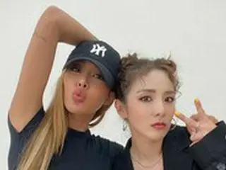 サンダラ・パク×Jessi、ツーショットで倍増したガールクラッシュなセクシー美を披露