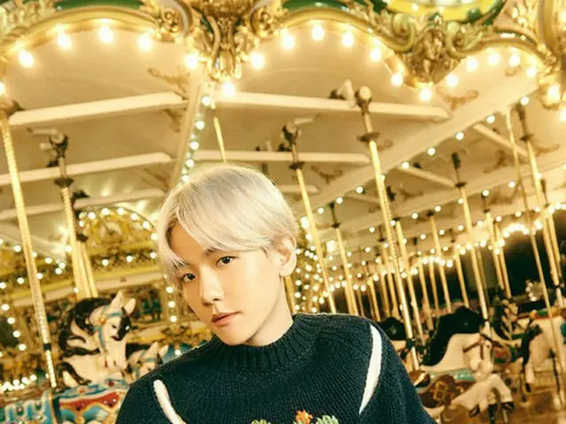 BAEK HYUN（EXO）、新曲「Amusement Park」が発売と同時にチャート1位に＝“音源強者”の威厳（画像提供:wowkorea）