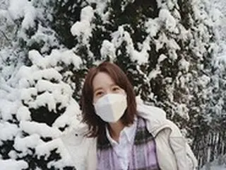 ユナ（少女時代）、真っ白な雪よりも白い肌...「女神降臨」