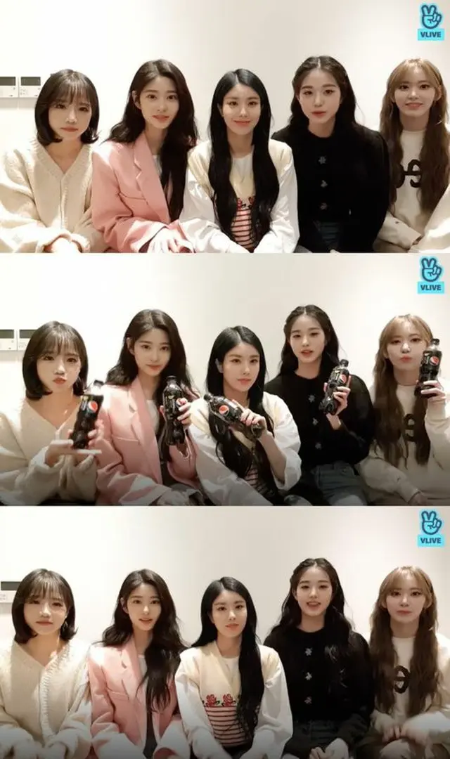 「IZ*ONE」が30日、NAVER V LIVEで生配信を行った。（画像提供:wowkorea）