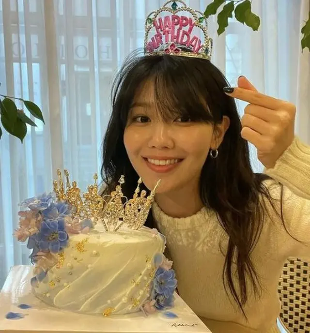 スヨン（少女時代）、誕生日を祝福してくれたファンに感謝…「恥ずかしいくらい浮かれてしまった」（画像提供:wowkorea）