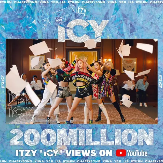 【公式】「ITZY」、「ICY」MV2億ビューを突破…通算3回目の記録（画像提供:wowkorea）