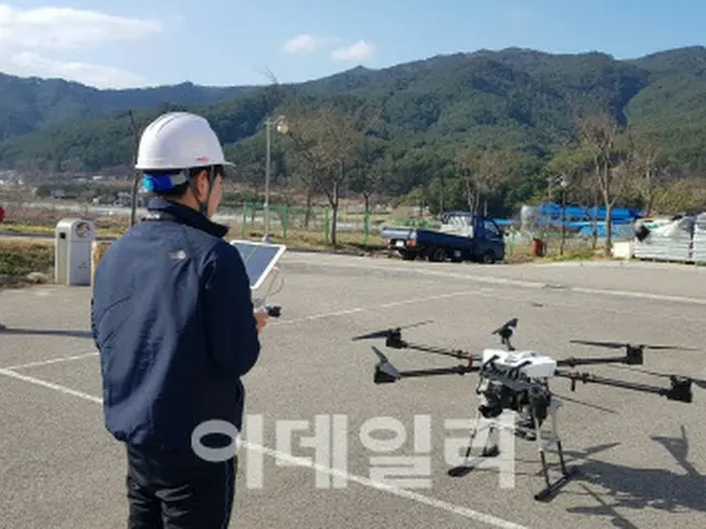 大規模な山火事の危険が高い地域一帯をドローンで監視＝韓国（画像提供:wowkorea）