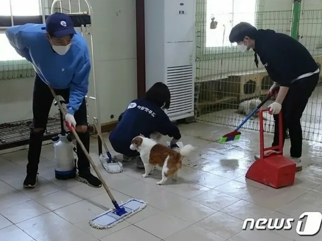 イ・ジョンシン（CNBLUE）、動物保護施設でボランティア活動 「美しい目の犬に出会い、幸せな時間」（画像提供:wowkorea）