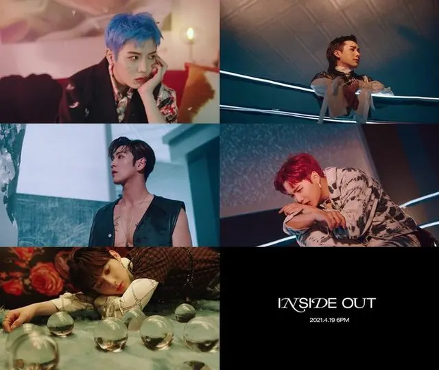 「NU’EST」、タイトル曲「INSIDE OUT」MVティザー公開…爆発的な感情（画像提供:wowkorea）