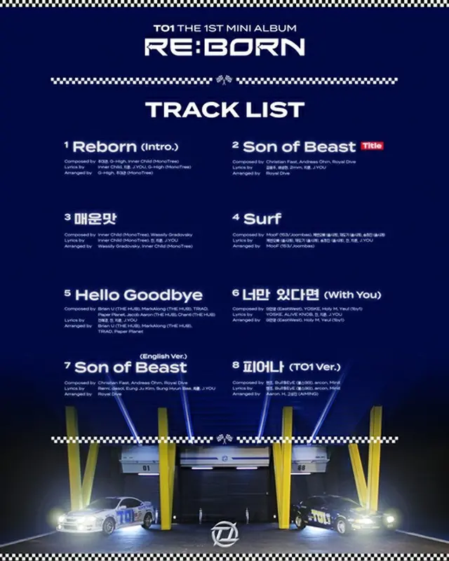 「TO1」、ニューアルバムのタイトル曲は「Son of Beast」…20日にカムバック（画像提供:wowkorea）