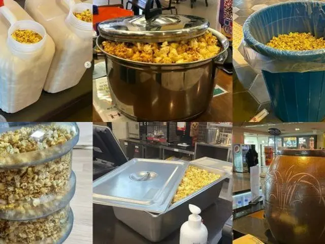 韓国の映画館で「持ち込み容器にポップコーン詰め放題」キャンペーン、キムチ壺にポリバケツまで…制限なしに「遠慮なし」（画像提供:wowkorea）