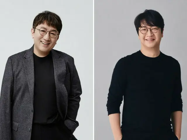 「BTS（防弾少年団）」の”生みの親”パン・シヒョク代表とユン・ソクジュンCEO、米ビルボード「2021インディーパワープレーヤーズ」に選定（画像提供:wowkorea）