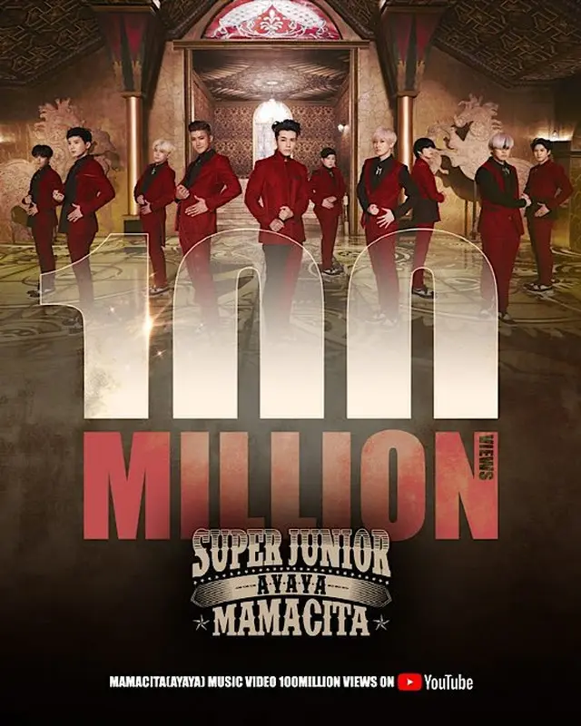 「SUPER JUNIOR」、ヒット曲「MAMACITA」1億回再生突破...通算5度目（画像提供:wowkorea）