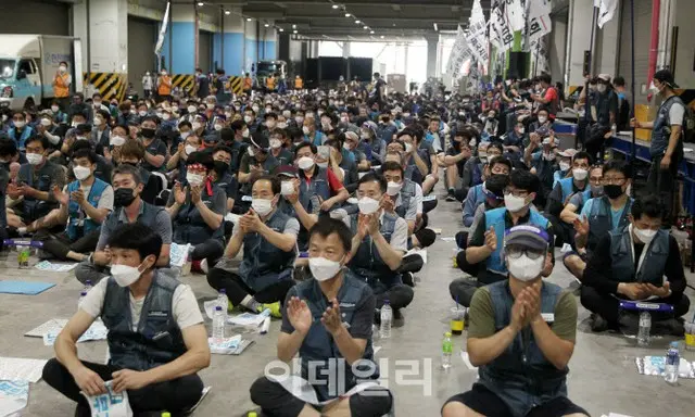 韓国宅配労組「明日はソウルで大規模な集会を行う」…警察「撤回を要請」（画像提供:wowkorea）