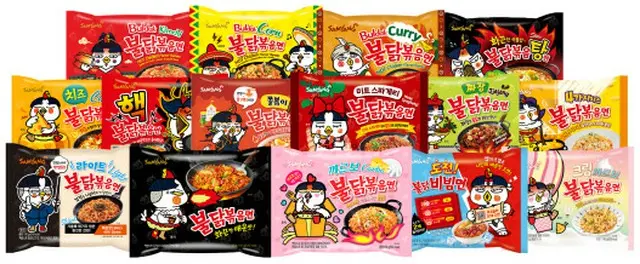 韓国三養食品のインスタント麺「ブルダック」シリーズ、累積販売量が30億個を突破（画像提供:wowkorea）