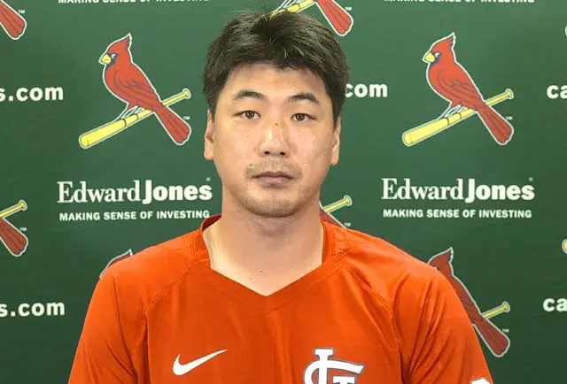 MLB.com「キム・グァンヒョン（カージナルス）、デビュー後初の長打・打点で良い活躍」（画像提供:wowkorea）