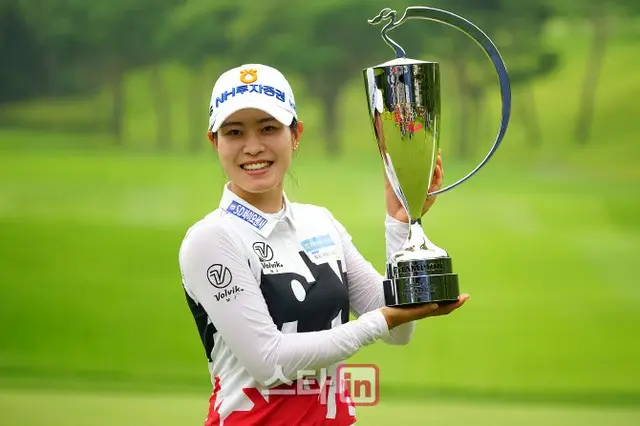 2021シーズン韓国女子プロゴルフ（KLPGA）ツアー6勝を達成したパク・ミンジが女子ゴルフ世界ランキング14位となった。（画像提供:wowkorea）