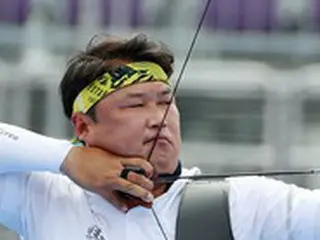 五輪アーチェリー男子団体金の韓国主将オ・ジンヒョク、個人でも好調な滑り出し＝2回戦進出