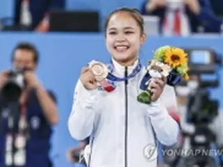 韓国　体操女子跳馬で銅・男子走り高跳び４位＝東京五輪第１０日