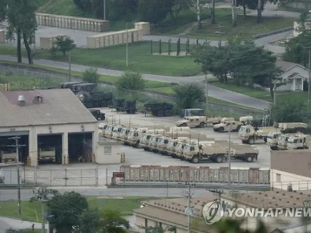 ソウル北方の京畿道東豆川市ある在韓米軍基地（資料写真）＝（聯合ニュース）