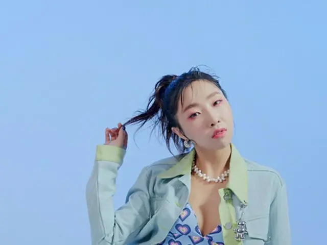 グループ「2NE1」出身の歌手MINZY（コン・ミンジ）が多彩な魅力をプレゼントした。（画像提供:Mydaily）