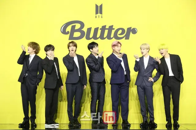 「BTS(防弾少年団)」、「Butter」が米ビルボード「HOT100」で8位に…13週連続でトップ10入り（画像提供:wowkorea）