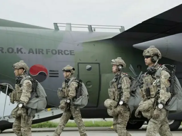 韓国の空軍最精鋭特殊部隊「空挺統制士」（画像提供:wowkorea）