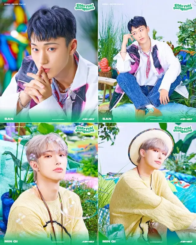 グループ「ATEEZ」メンバーサン、ミンギの個人コンセプトフォトが公開された。（画像提供:Mydaily）