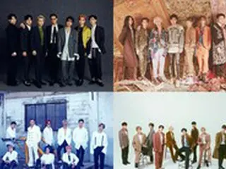 「SUPER JUNIOR」、台湾「KKBOX」の韓国アルバムチャートで200週連続1位を記録