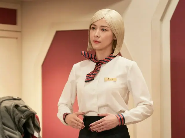 女優ハ・ジウォン、AI乗務員に変身？…「SNL KOREA」にホストとして出撃（画像提供:wowkorea）