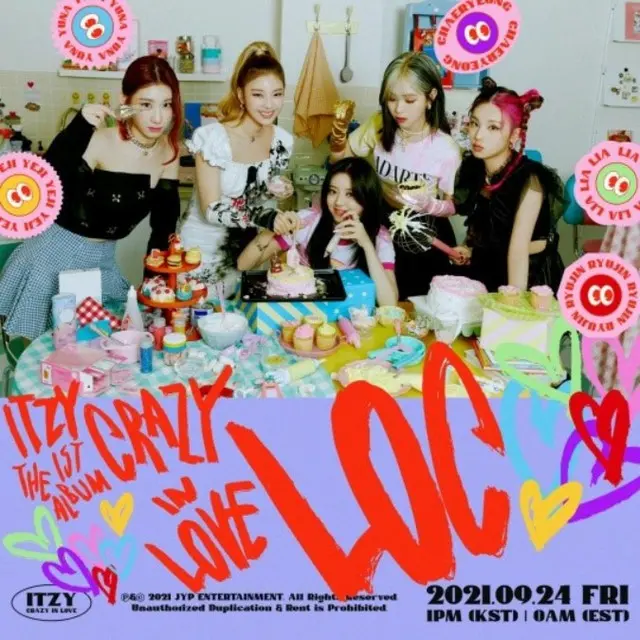 「ITZY」、1stアルバム「CRAZY IN LOVE」のフォトブックイメージを公開（画像提供:wowkorea）