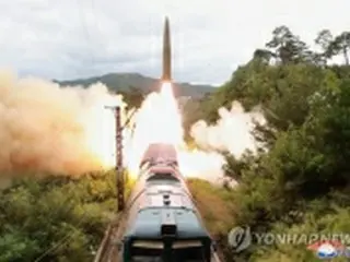 韓国軍「北は多様な移動式発射台を開発中」　列車からのミサイル発射に