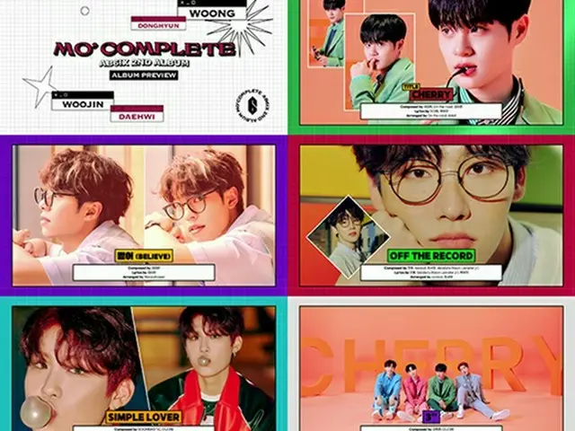 「AB6IX」、新譜「MO’COMPLETE」オフィシャルプレビュー映像公開（画像提供:wowkorea）