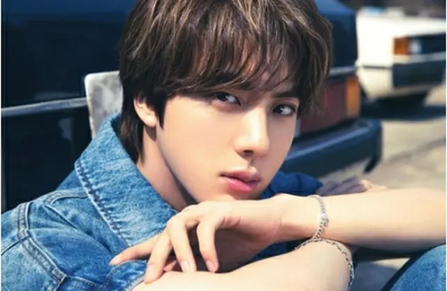 BTSのJIN（制作会社提供）＝（聯合ニュース）≪転載・転用禁止≫