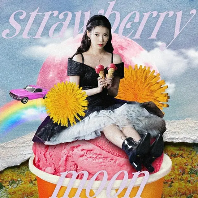 IU(アイユー)、新曲名は「strawberry moon」…ラブリーなティーザーを公開（画像提供:wowkorea）