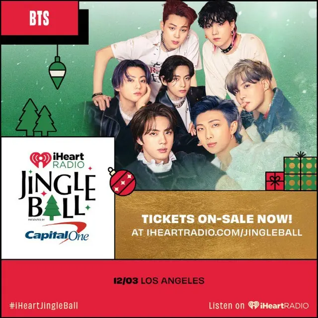 「BTS(防弾少年団)」、 米iHeartRadioが主催する「2021 Jingle Ballツアー」に出演決定（画像提供:wowkorea）