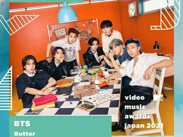 【公式】「BTS（防弾少年団）」、「2021 MTV VMAJ」で2冠王達成（画像提供:wowkorea）