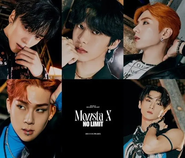 「MONSTA X」が14日午前0時、公式SNSチャンネルを通じて、ニューミニアルバム「No Limit」の第3弾コンセプトフォトを公開した。（画像提供:wowkorea）