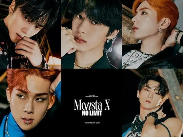 「MONSTA X」が14日午前0時、公式SNSチャンネルを通じて、ニューミニアルバム「No Limit」の第3弾コンセプトフォトを公開した。（画像提供:wowkorea）