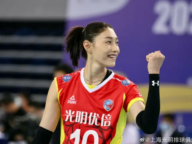 ＜女子バレー＞キム・ヨンギョン、中国リーグ2度目の出場試合で25得点…チーム3連勝をけん引（画像提供:wowkorea）