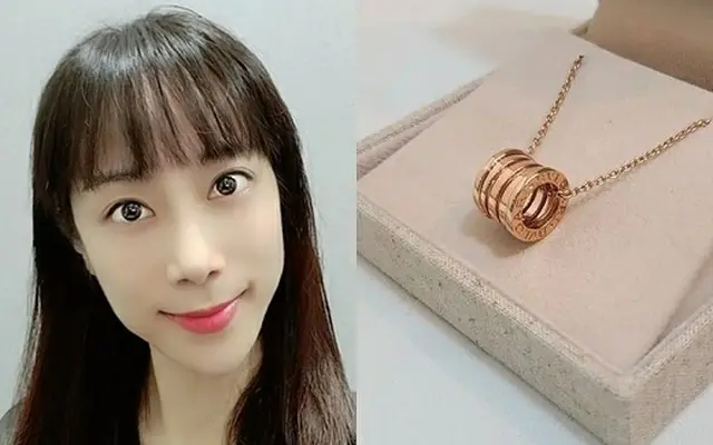 チョ・ミナ（元JEWELRY）、夫から贈られた「500日記念プレゼント」を公開（画像提供:wowkorea）