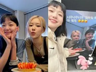 ロゼ（BLACKPINK）×キム・ゴウン、完全に親友になった2人「ありがとう、チュッチュ」