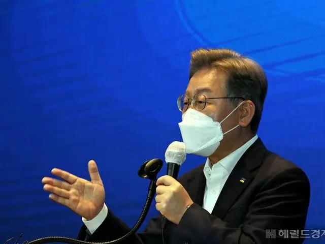 李在明、共に民主党大統領選候補（画像提供:wowkorea）