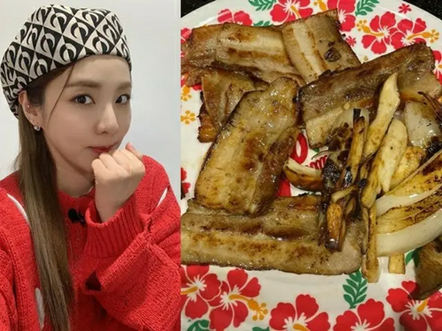 DARA（元2NE1）、一人暮らしで料理に目覚めた？…ボリュームある一食にびっくり（画像提供:wowkorea）