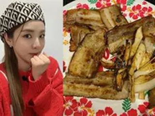 DARA（元2NE1）、一人暮らしで料理に目覚めた？…ボリュームある一食にびっくり