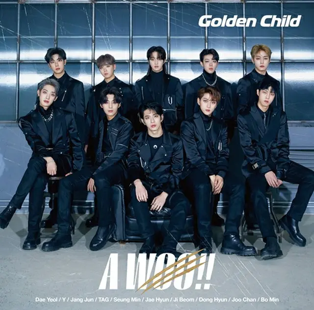 「Golden Child」、日本デビューシングル「A WOO!!　」ジャケットイメージ公開（画像提供:wowkorea）