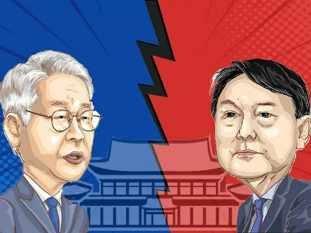 大統領選候補の支持率、野党の選挙対策委員会再編後でも…李在明候補38.0%、尹錫悦候補25.1%＝韓国世論調査（画像提供:wowkorea）